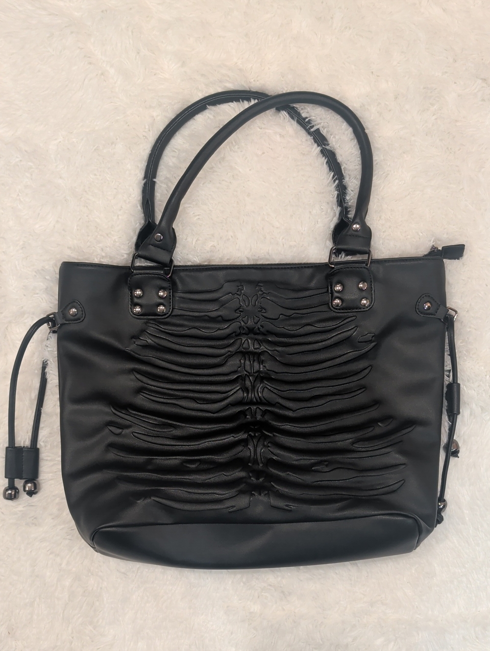 Lost Queen Halloween 3D Rib Cage Computer Bag / Large Tote